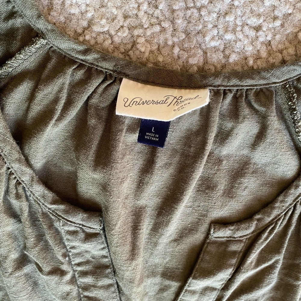 Target Universal Thread Linen Dress - Picture 3 of 6